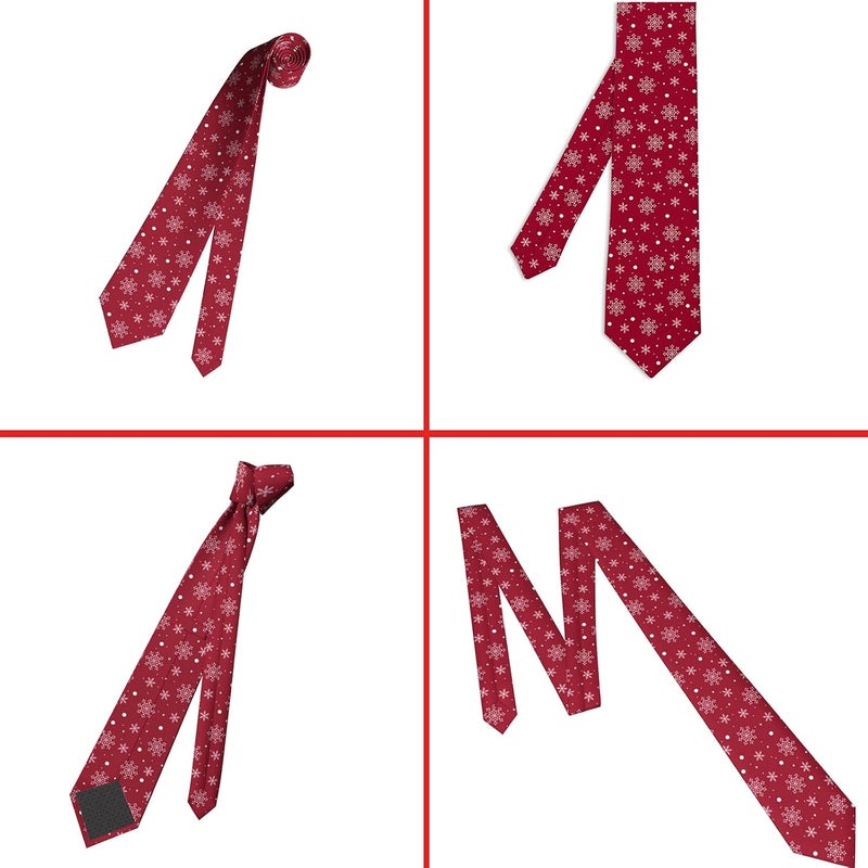 ARESD Men's Tie Funny Neckties Halloween Novelty Ties Formal Party Business Neckties - Image 2
